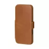 dbramante1928 Copenhagen Funda tipo libro de piel granulada para iPhone 17 Pro Max, tan