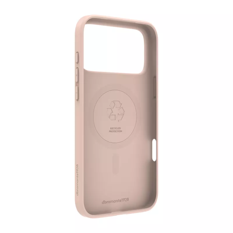 dbramante1928 Greenland Pro MS Funda MagSafe, iPhone 17 Pro Max, Pink Sand
