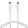 dbramante1928 re-charge - Cable 1 m USB-C a Lightning - Blanco, 1 m, USB C, USB 2.0, 0,48 Gbit/s, Blanco