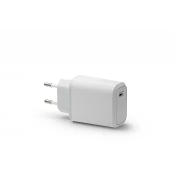 dbramante1928 re-charge - Cargador de pared EU - USB-C 30W - Blanco, Interior, AC, Blanco