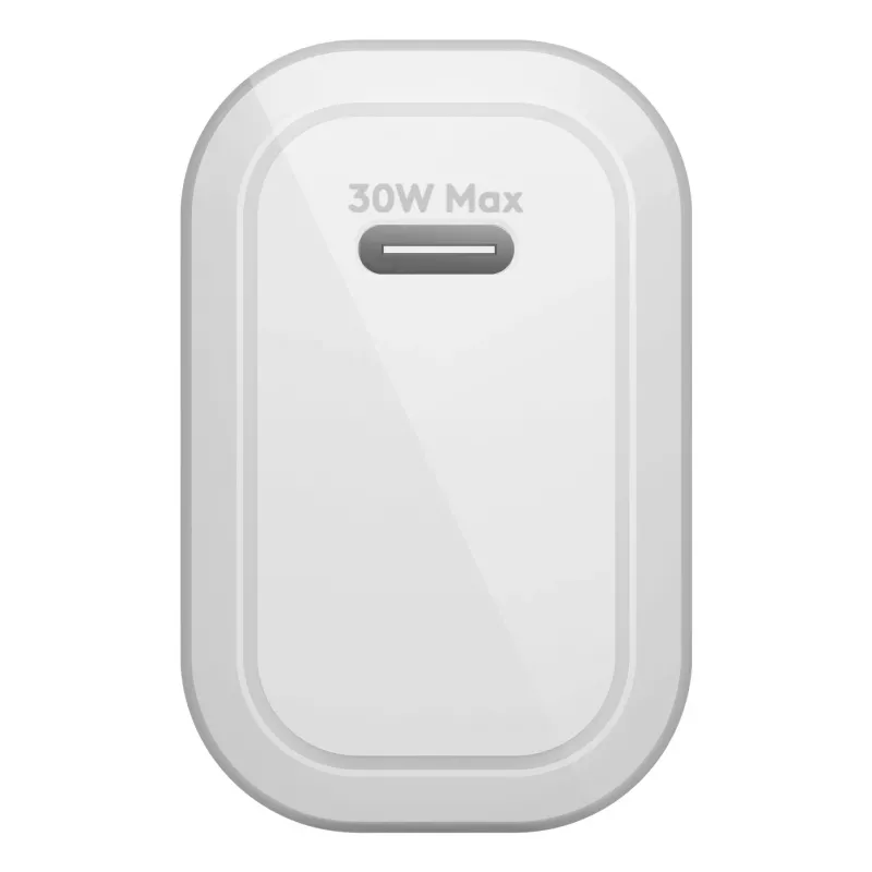 dbramante1928 re-charge - Cargador de pared EU - USB-C 30W - Blanco, Interior, AC, Blanco