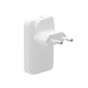dbramante dbramante1928 Pro EU/US cargador fino — USB-C 20 W + USB-A 18 W, Blanco, AC para interiores
