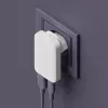 dbramante dbramante1928 Pro EU/US cargador fino — USB-C 20 W + USB-A 18 W, Blanco, AC para interiores