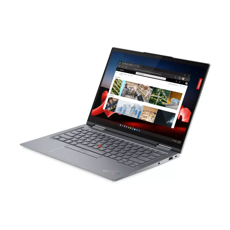 T1A Lenovo ThinkPad X1 Yoga Gen 8 Reacondicionado Intel® Core™ i5 i5-1345U Híbrido (2 en 1) 35,6 cm (14 pulgadas) Pantalla táctil WUXGA 32 GB LPDDR5-SDRAM 512 GB SSD Windows 11 Pro Gris