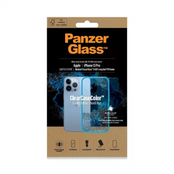 Funda PanzerGlass ClearCaseColor iPhone 13 Pro Bondie Blue
