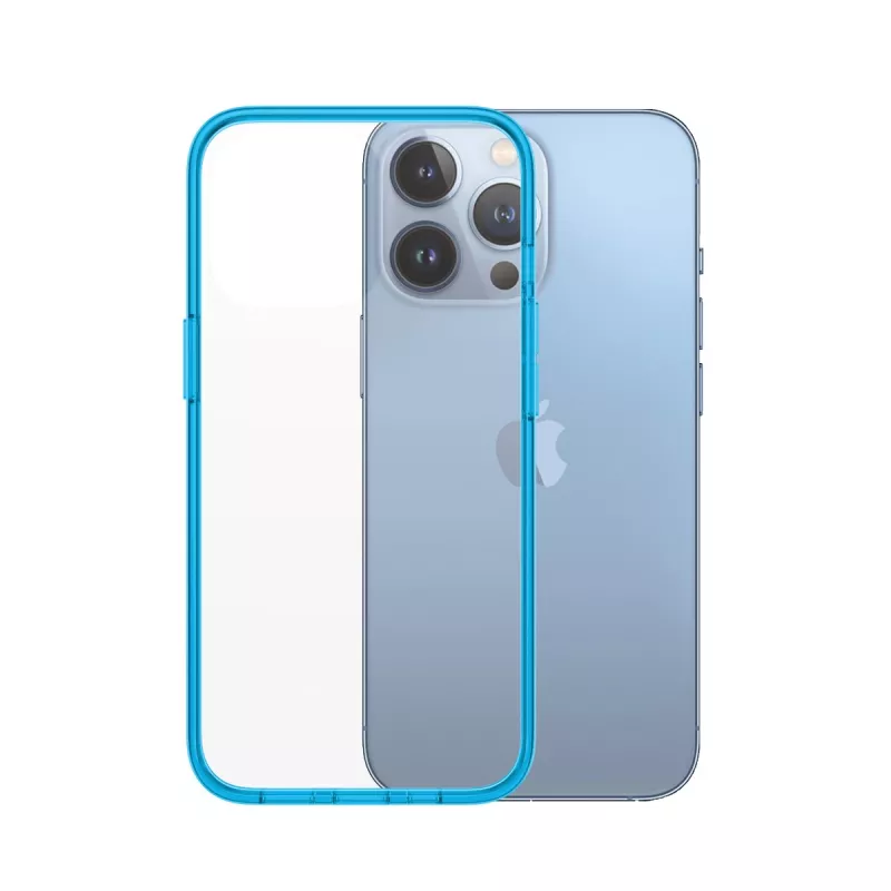 Funda PanzerGlass ClearCaseColor iPhone 13 Pro Bondie Blue