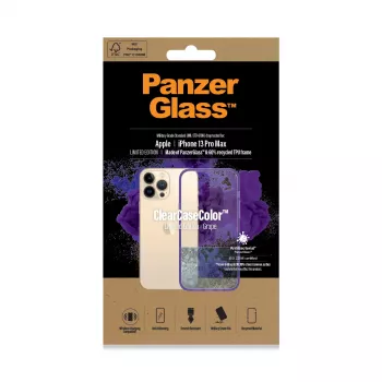 Funda PanzerGlass ClearCaseColor iPhone 13 Pro Max Grape