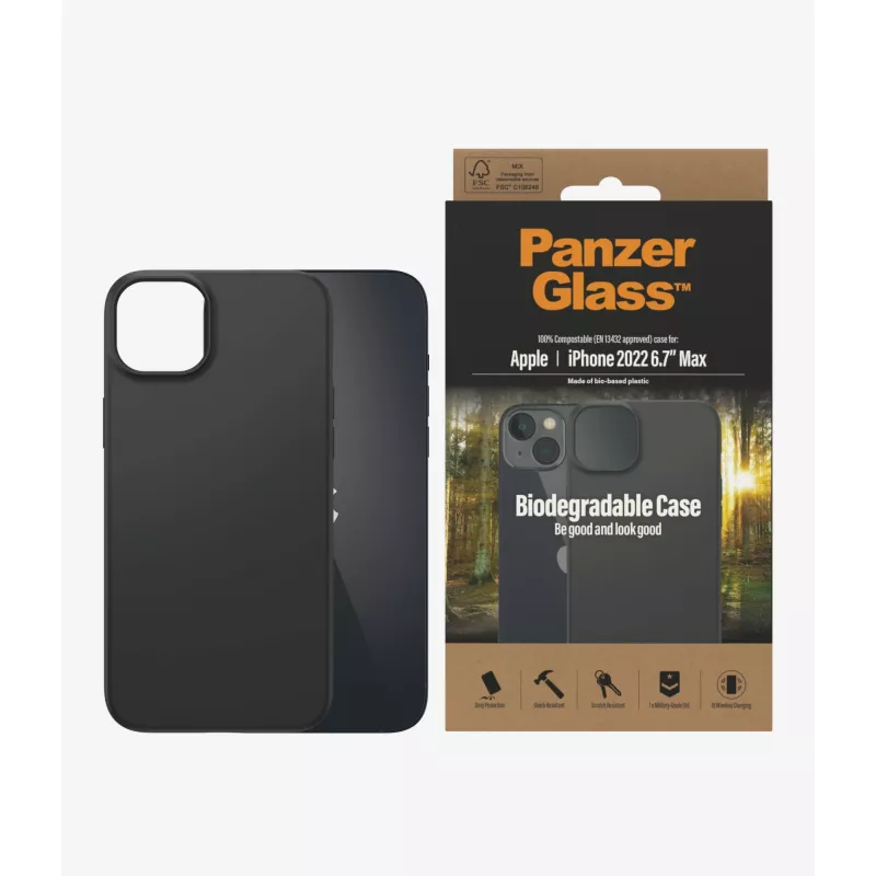 Funda para móvil PanzerGlass biodegradable 17 cm (6,7