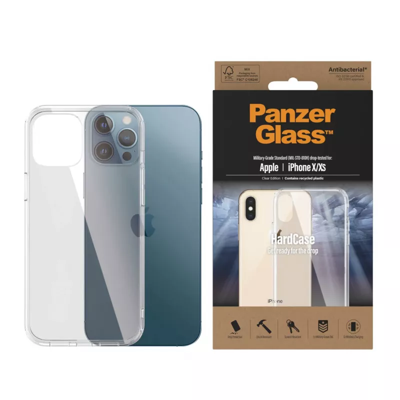 PanzerGlass ® HardCase transparente iPhone 12 Pro Max, funda, Apple, Apple - iPhone 12 Pro Max, transparente