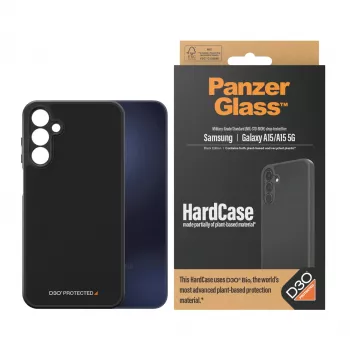 PanzerGlass® HardCase negro con D3O® Samsung Galaxy A15 | A15 5G