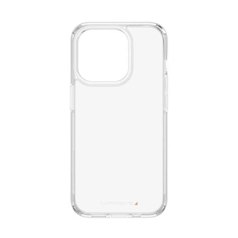 PanzerGlass® HardCase transparente con D3O® iPhone 15 Pro