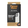 PanzerGlass ® ClearCase transparente con marco negro y D3O® para iPhone 15 Pro
