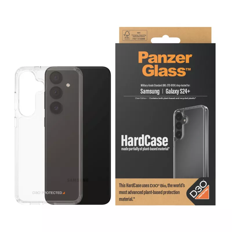 PanzerGlass ® HardCase transparente con D3O® Samsung Galaxy S24+