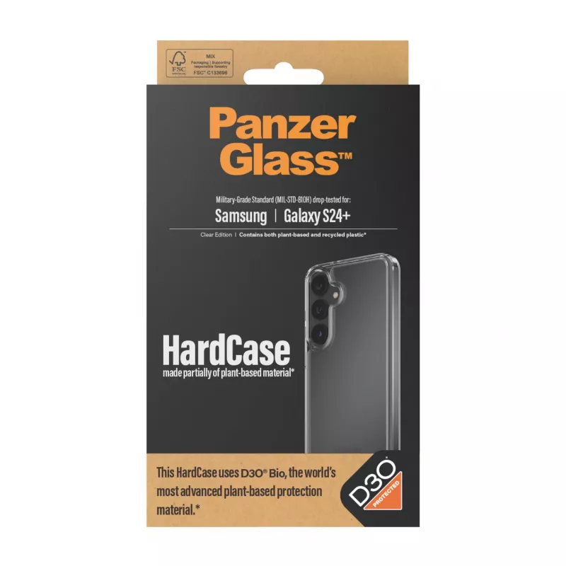 PanzerGlass ® HardCase transparente con D3O® Samsung Galaxy S24+
