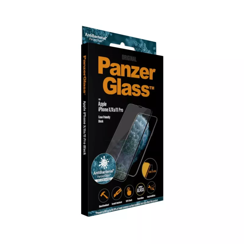 PanzerGlass ® protector de pantalla iPhone 11 Pro | Xs | X | Edge-to-Edge