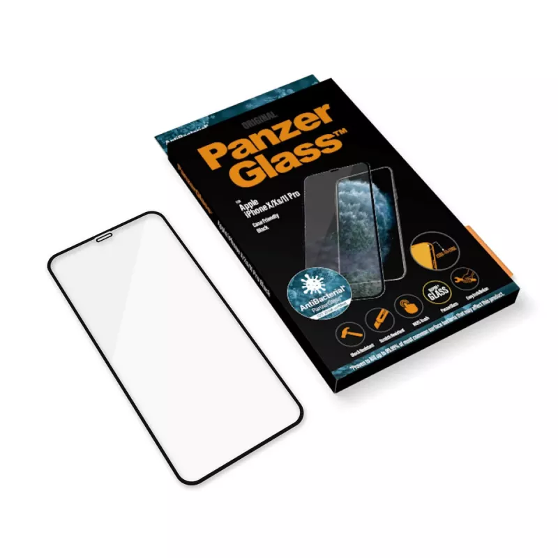 PanzerGlass ® protector de pantalla iPhone 11 Pro | Xs | X | Edge-to-Edge