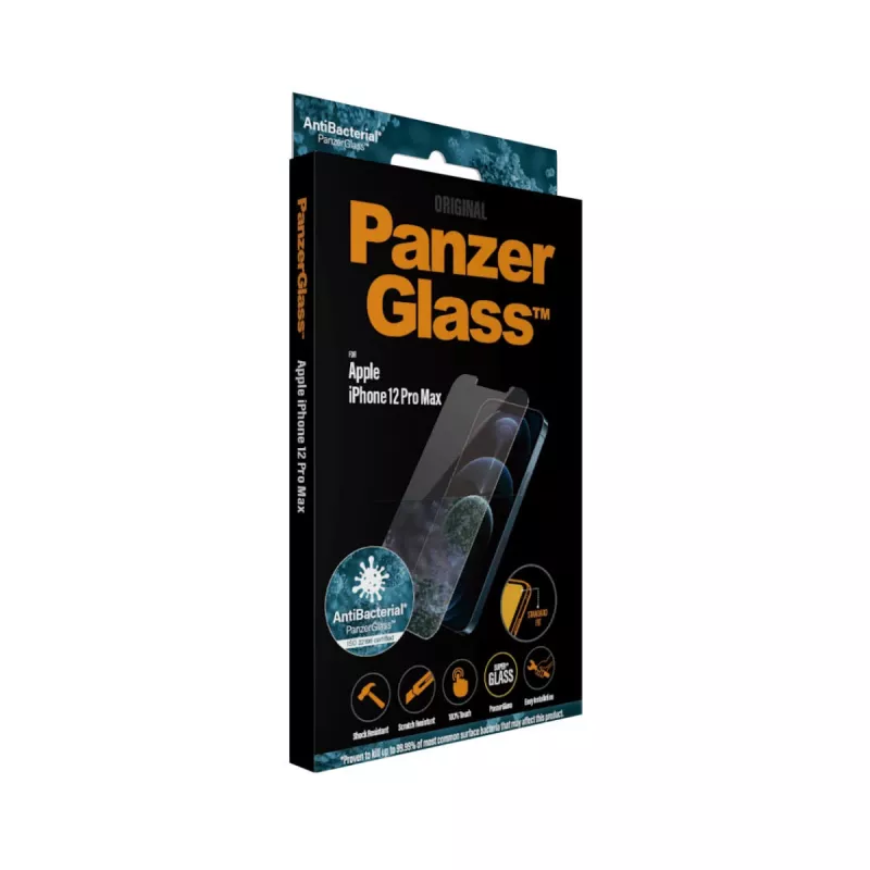 Protector de pantalla PanzerGlass Apple iPhone 12 Pro Max Standard Fit