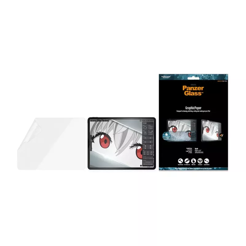 PanzerGlass ® GraphicPaper® protector de pantalla iPad Pro 12,9'' (2018–2022) | ajuste ultraancho