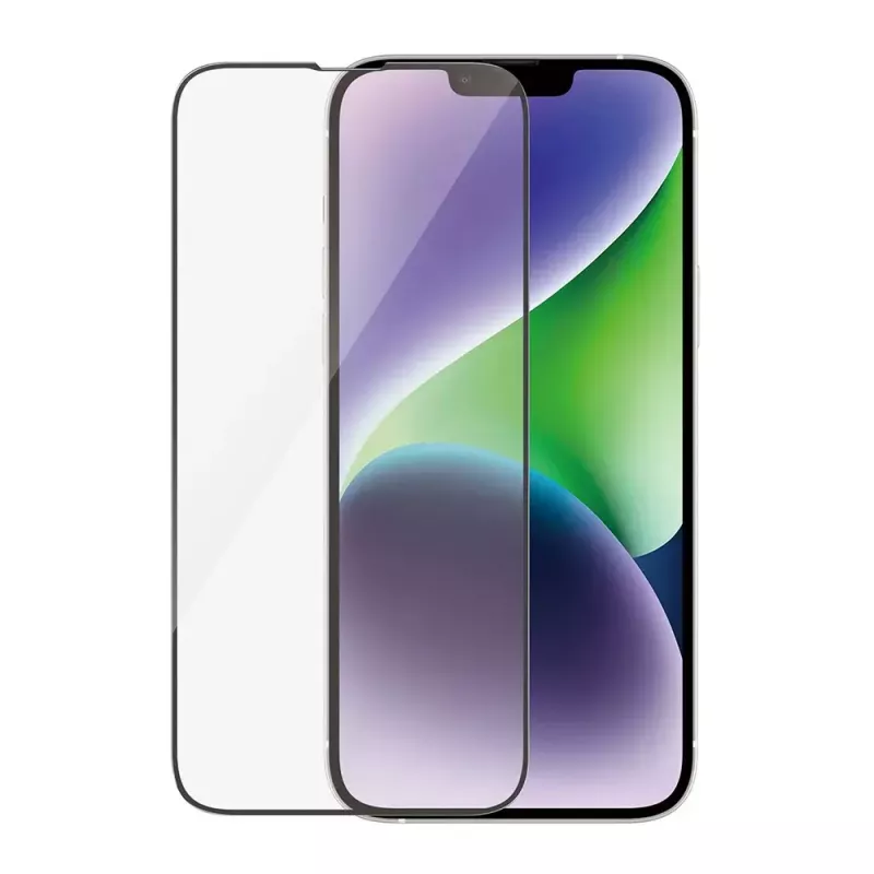 PanzerGlass ® protector de pantalla antirreflejo iPhone 14 Plus | 13 Pro Max | Ultra-Wide Fit con EasyAligner