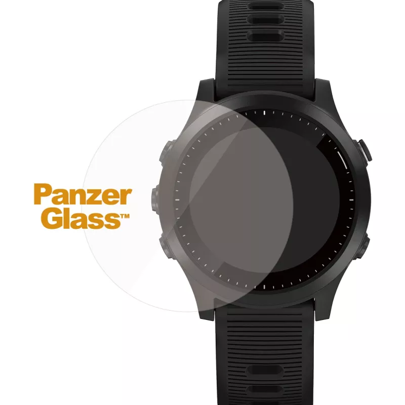 Protector de pantalla PanzerGlass SmartWatch 34mm — vidrio templado 34×34×0,51 mm, transparente