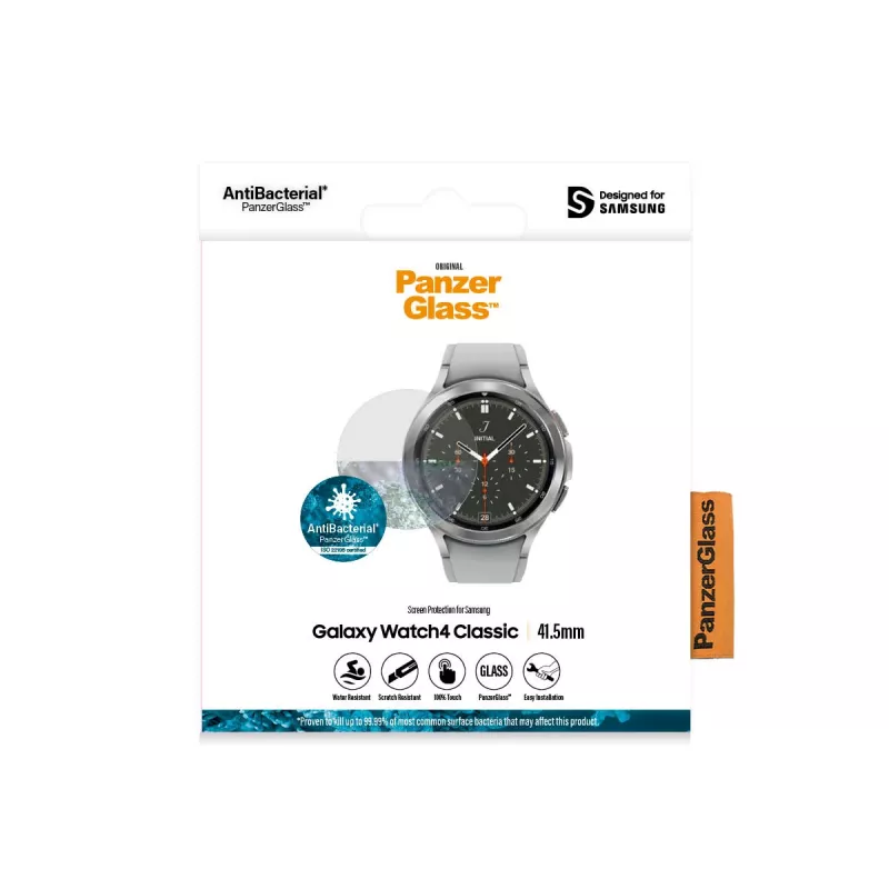PanzerGlass ® Samsung Galaxy Watch 4 Classic 42mm | vidrio protector de pantalla