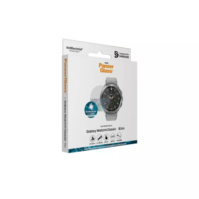 PanzerGlass ® Samsung Galaxy Watch 4 Classic 42mm | vidrio protector de pantalla