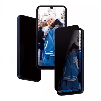 PanzerGlass® protección de privacidad para Samsung Galaxy A15 | A15 5G | Ultra-Wide Fit con EasyAligner