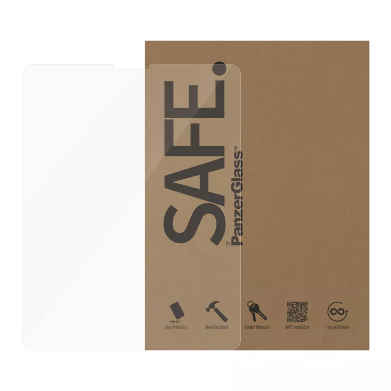 PanzerGlass SAFE. by ® protector de pantalla iPad Pro 12.9'' (2018, 2020-2022) | Ultra-Wide Fit | Pack grande