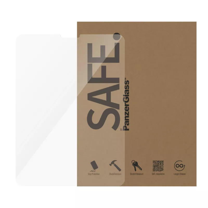 PanzerGlass SAFE. by ® protector de pantalla iPad Pro 11'' (2018, 2020-2022) | Air 10.9'' (2020,2022) | Ultra-Wide Fit | Bulk