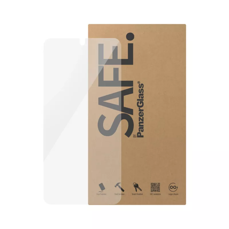 PanzerGlass SAFE. by ® protector de pantalla Samsung Galaxy S24 | Ultra-Wide Fit con EasyAligner | Bulk