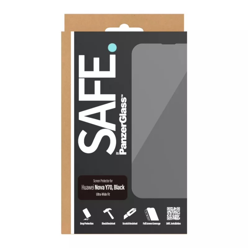 PanzerGlass SAFE. by ® protector de pantalla Huawei Nova Y70 | Y70 Plus | Y71