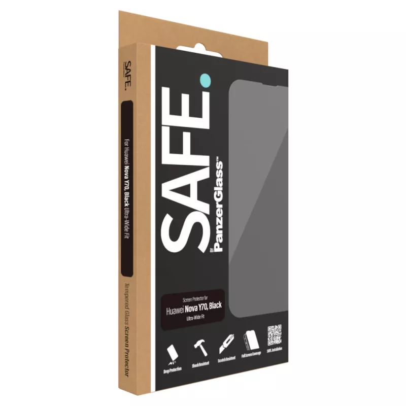 PanzerGlass SAFE. by ® protector de pantalla Huawei Nova Y70 | Y70 Plus | Y71
