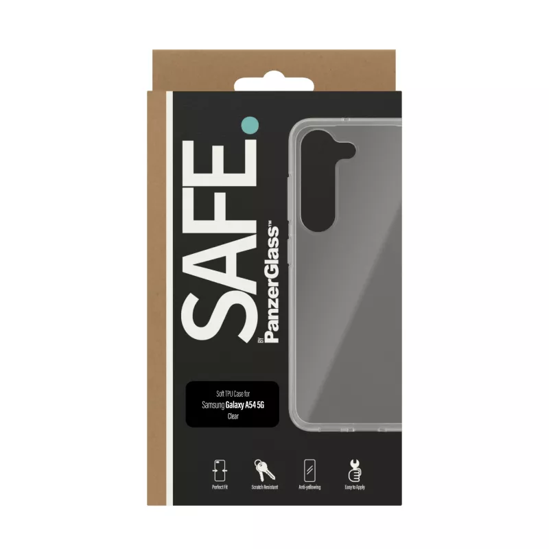 PanzerGlass SAFE. by ® funda Samsung Galaxy S23+ | Transparente