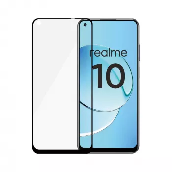 Cristal templado PanzerGlass SAFE para Realme 10 — Ultra-Wide Fit, Negro