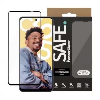 PanzerGlass SAFE. by ® protector de pantalla Realme 11 5G | C55 | Ultra-Wide Fit