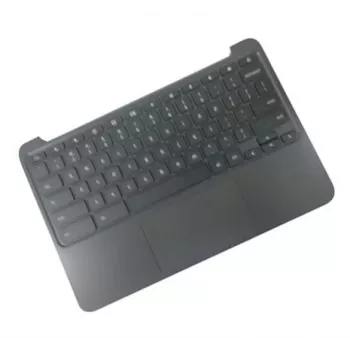 Base de carcasa para portátil con teclado nórdico HP 917442-DH1 para HP Chromebook 11 G5, negro