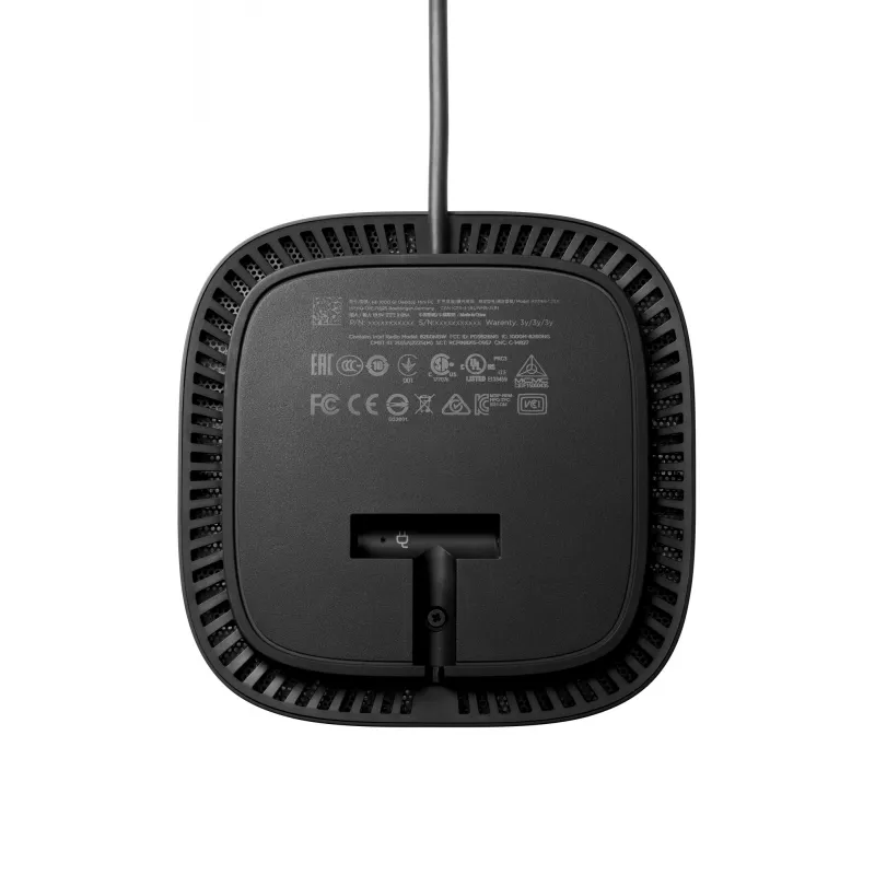 HP USB-C Dock G5 estación de acoplamiento con cable USB 3.2 Gen 1 Type-C negro