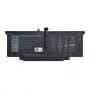 Batería Origin Storage Dell 4 celdas 52 Wh 6500 mAh 7,6 V negro