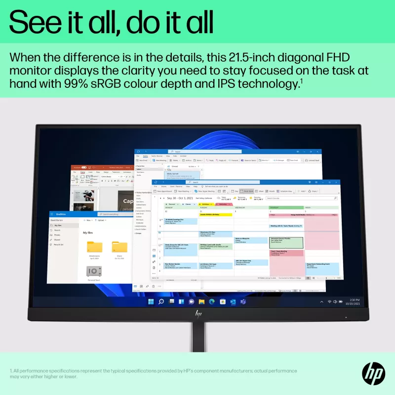 Monitor HP E-Series E22 G5 21,5