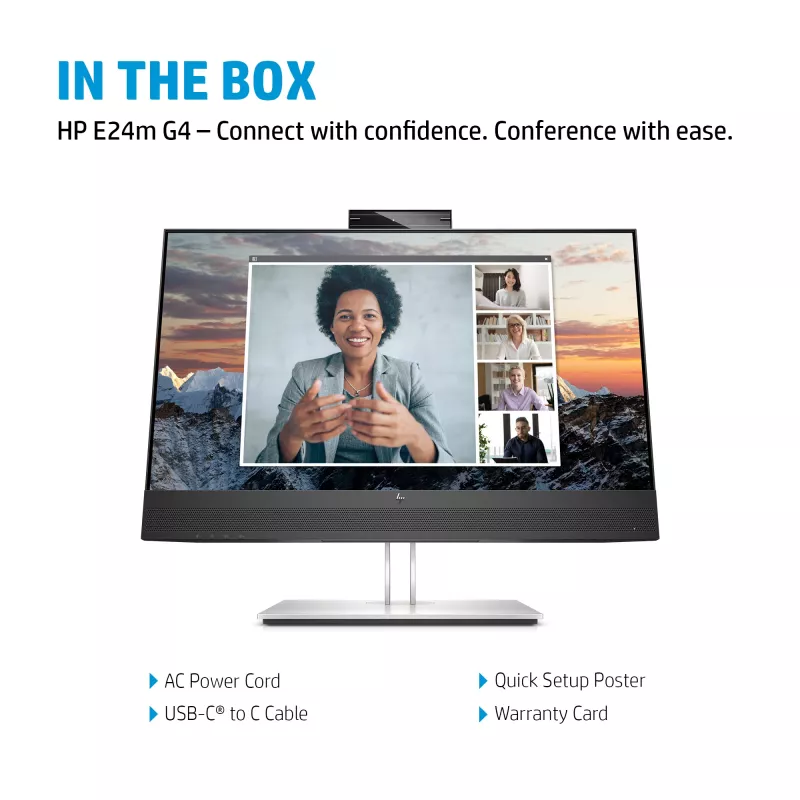 Monitor de ordenador HP E24m G4 60,5 cm (23,8