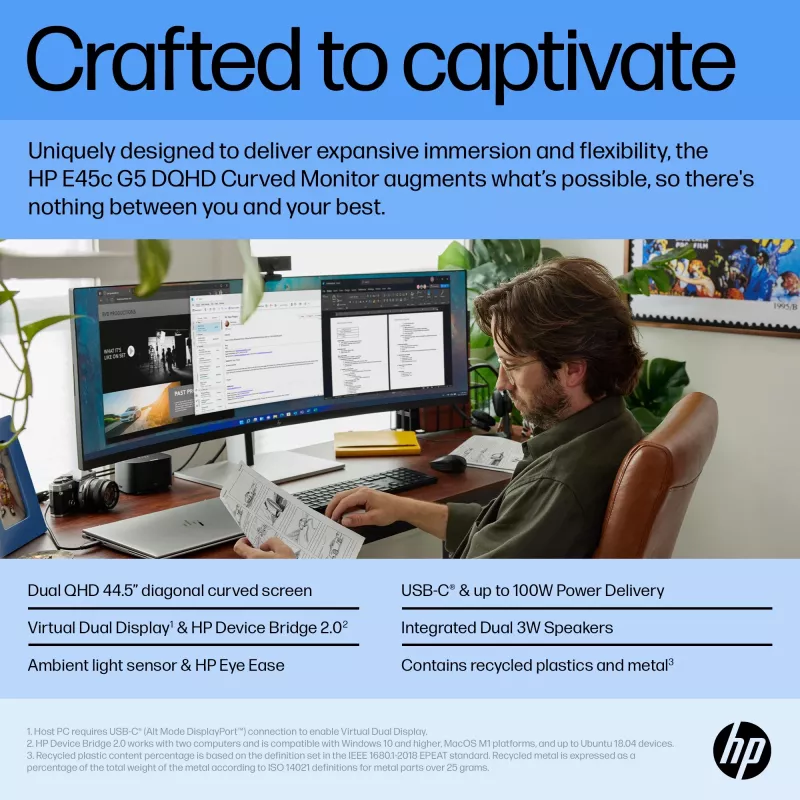 Monitor HP E45c G5 45