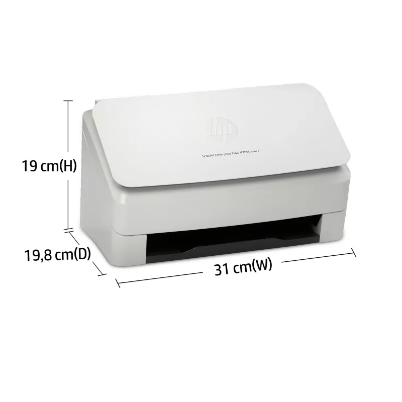 Escáner de hojas HP ScanJet Enterprise Flow N7000 snw1 600 x 600 DPI
