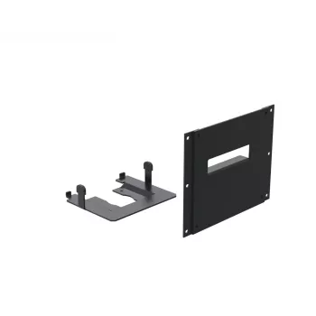 Ergonomic Solutions SpacePole Kiosk SPK610-02 accesorio para sistema POS cubierta para impresora POS negra metal