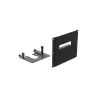 Ergonomic Solutions SpacePole Kiosk SPK610-02 accesorio para sistema POS cubierta para impresora POS negra metal
