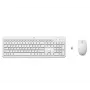 HP 230 combo inalámbrico de ratón y teclado, tamaño completo (100%), inalámbrico, RF Wireless, membrana, blanco, ratón incluido