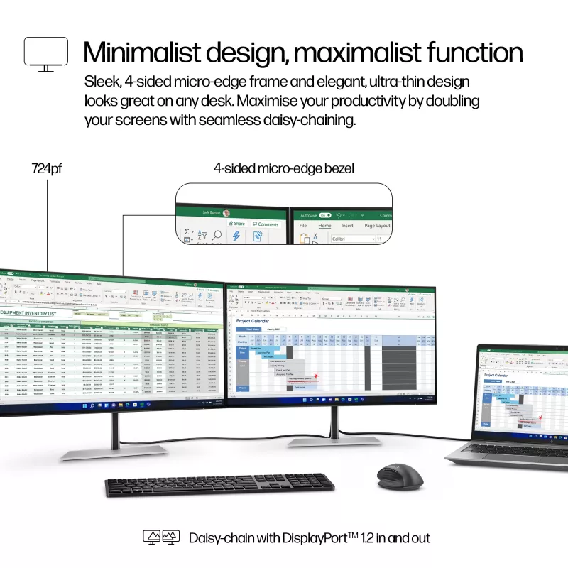 Monitor HP Series 7 Pro 23,8 inch FHD LCD 1920x1080