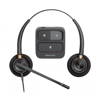 Auriculares HP Poly EncorePro 520 binaurales + Quick Disconnect