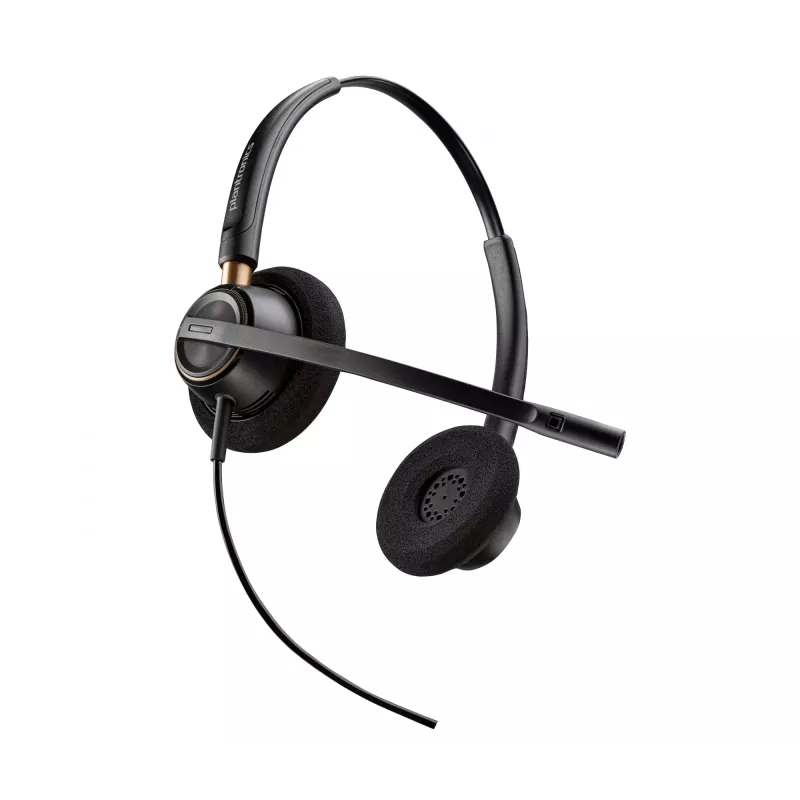Auriculares HP Poly EncorePro 520 binaurales + Quick Disconnect