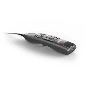 Micrófono Philips SpeechMike Premium Touch negro unidireccional USB con cable -37 dB