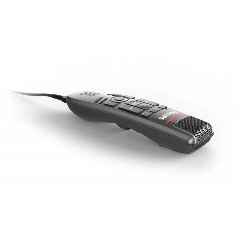 Micrófono Philips SpeechMike Premium Touch negro unidireccional USB con cable -37 dB
